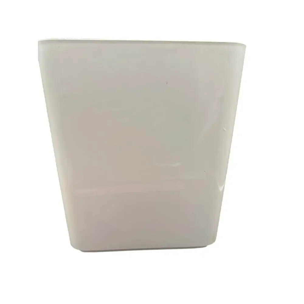 🦋 White Butterfly Waste Basket Plastic Trash Bin Minimalist Chic Decor - Picture 3 of 6